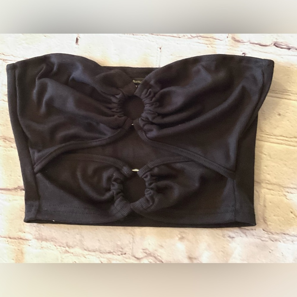 Bandeau top w rings